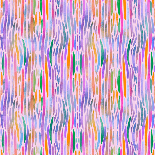 Multicolor rainbow Chromatic Flow Pattern Wallpaper⁠