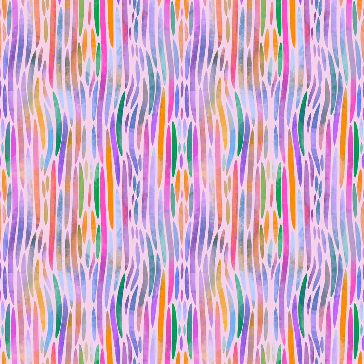 Multicolor rainbow Chromatic Flow Pattern Wallpaper⁠ in your room — zoomed
