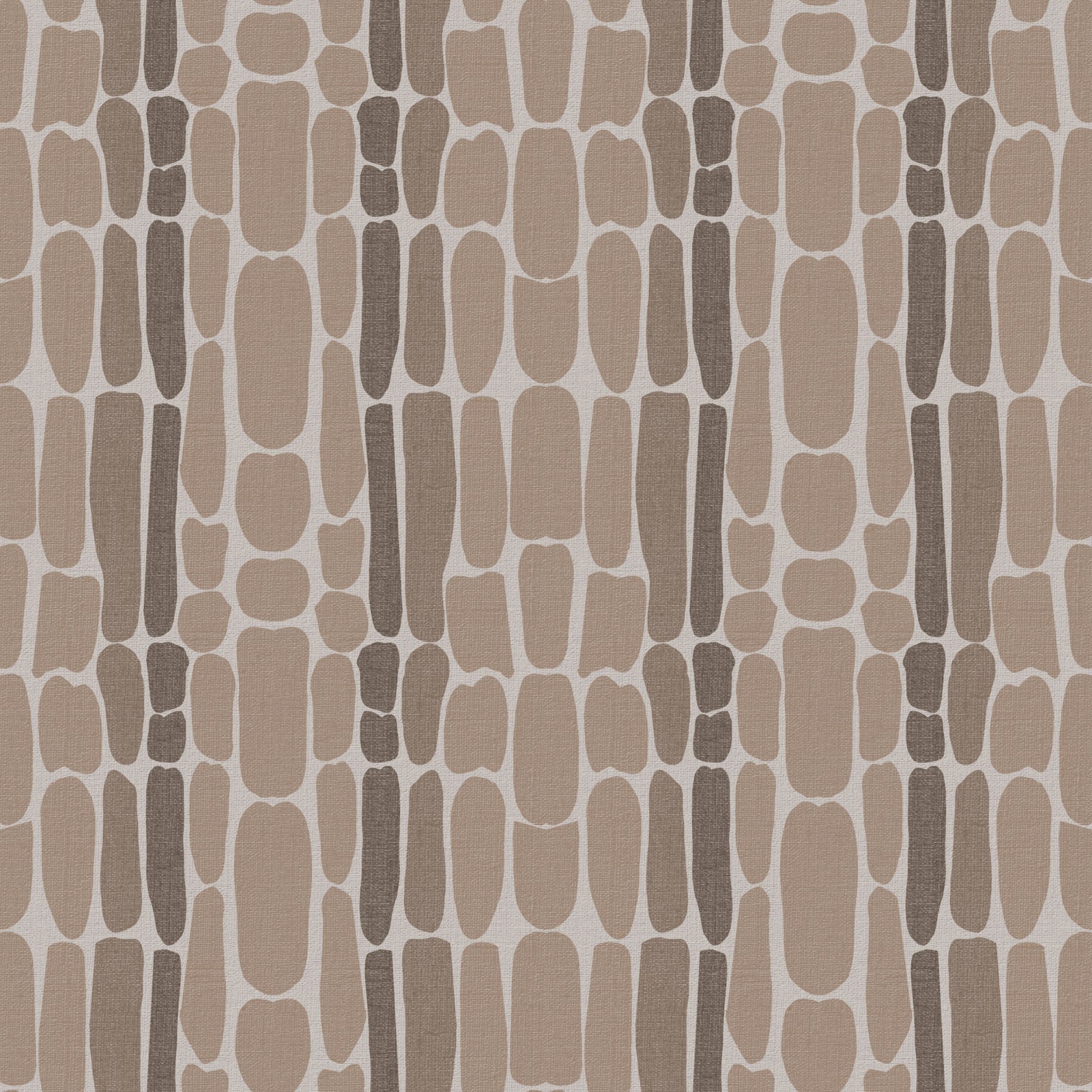 Organic Stone Mosaic Wallpaper⁠ in your room