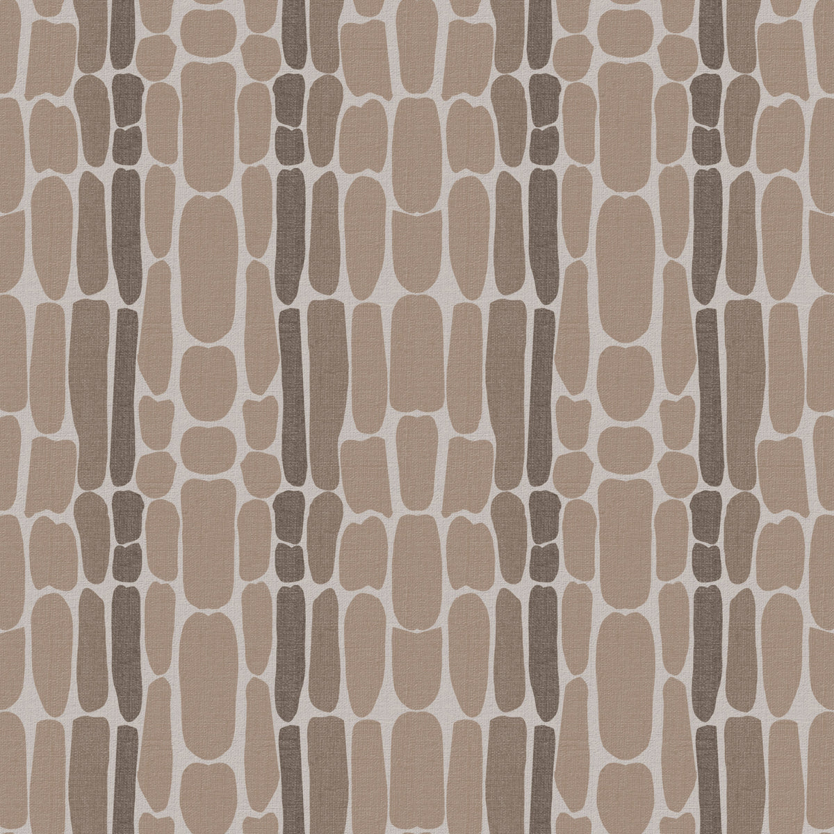 Organic Stone Mosaic Wallpaper⁠ in your room — zoomed