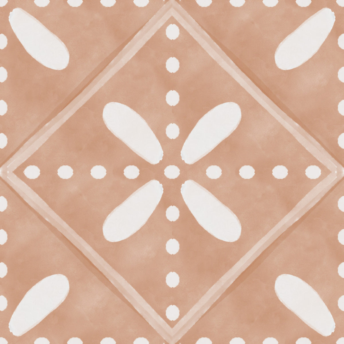 Tuscany Cotto Tiles Wallpaper⁠ in your room — zoomed
