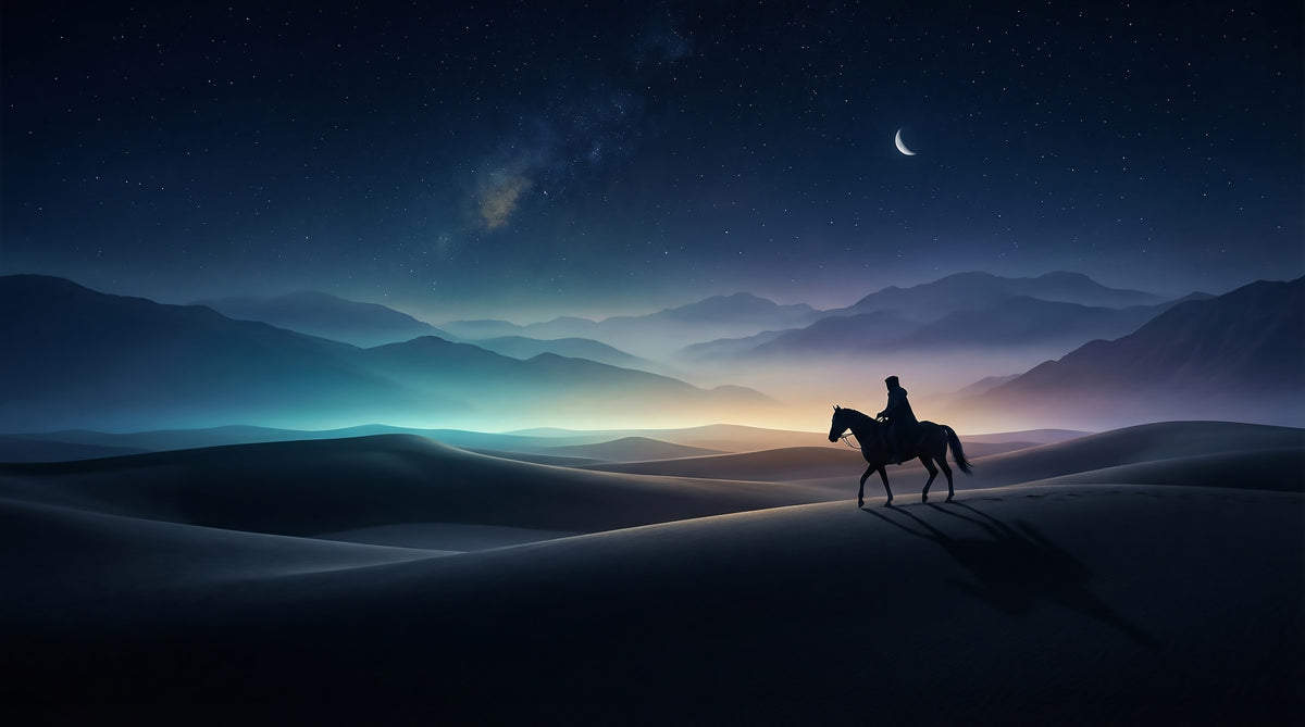 Silent Sands, Cosmic Light Wall Mural in your room