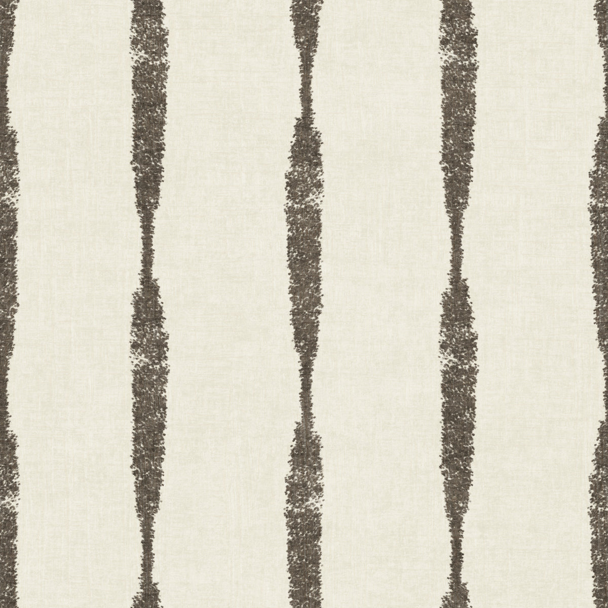 Muted Green Textured Distressed Stripes on Creamy White Wallpaper⁠ in your room — zoomed
