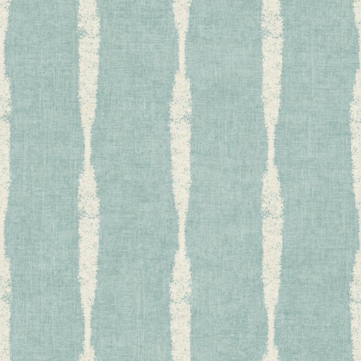 Cream Textured Distressed Stripes on Soft Blue Wallpaper⁠ in your room — zoomed