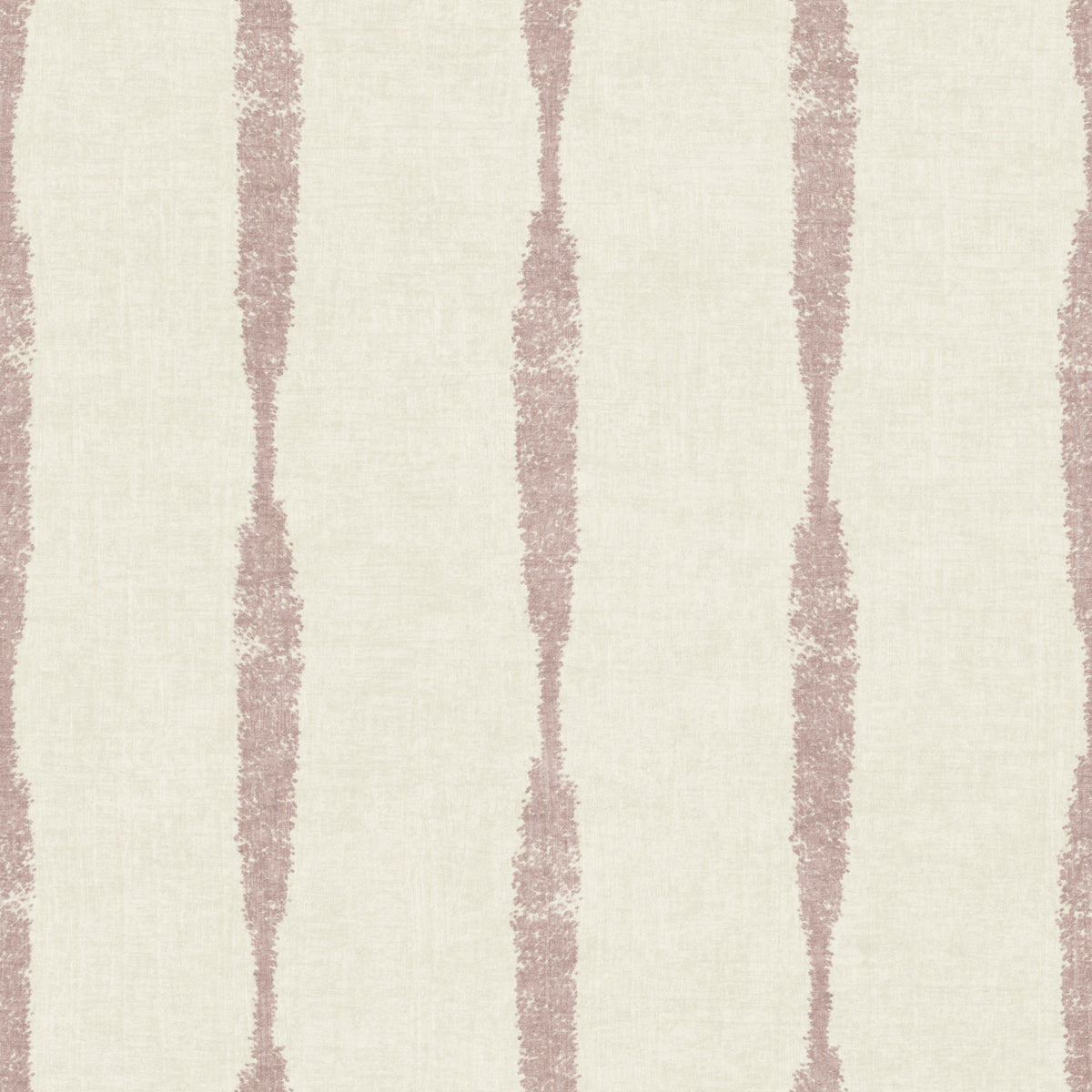 Nude Pink Textured Distressed Stripes on Cream Wallpaper⁠ in your room — zoomed