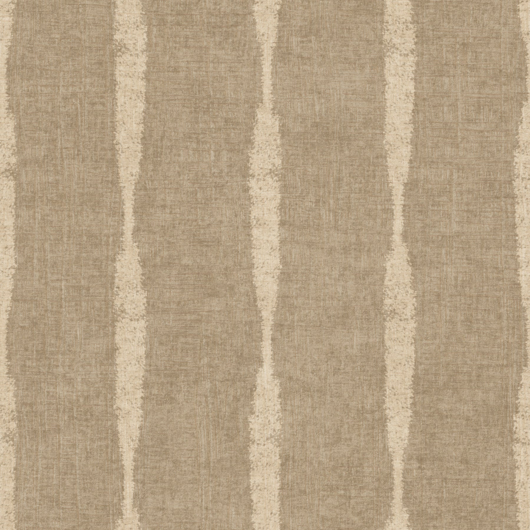 Warm Beige Textured Distressed Stripes on Kaki Wallpaper⁠