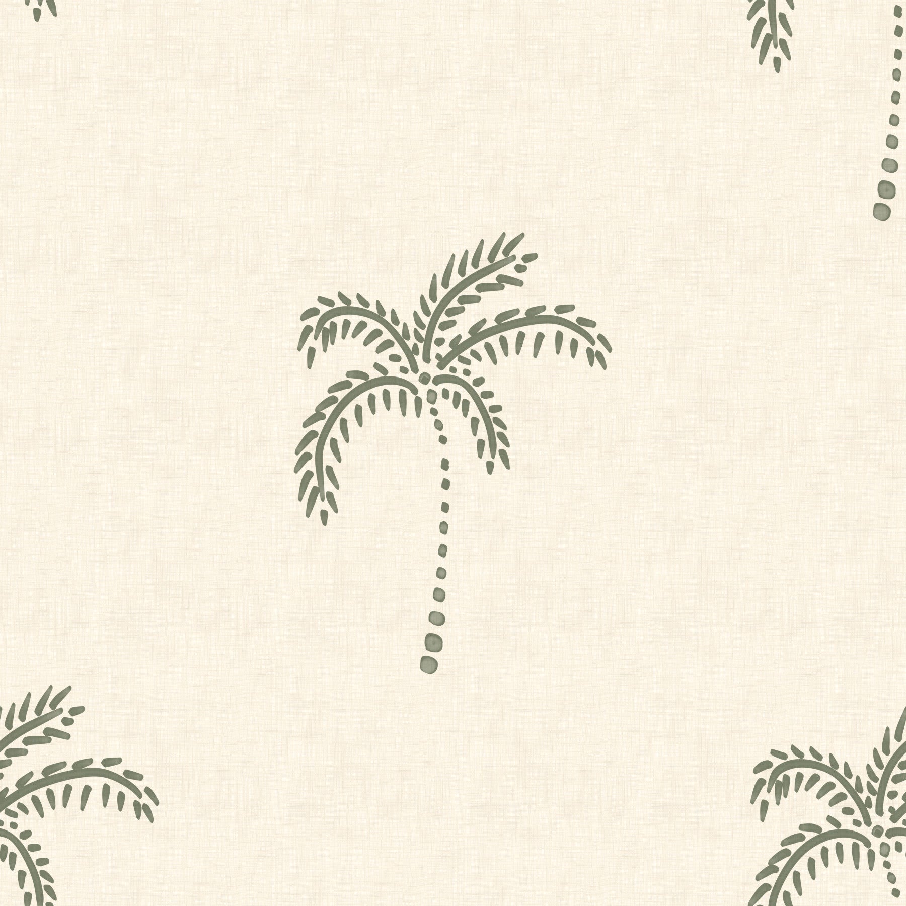 Beachy Boho Palm Oasis Wallpaper⁠