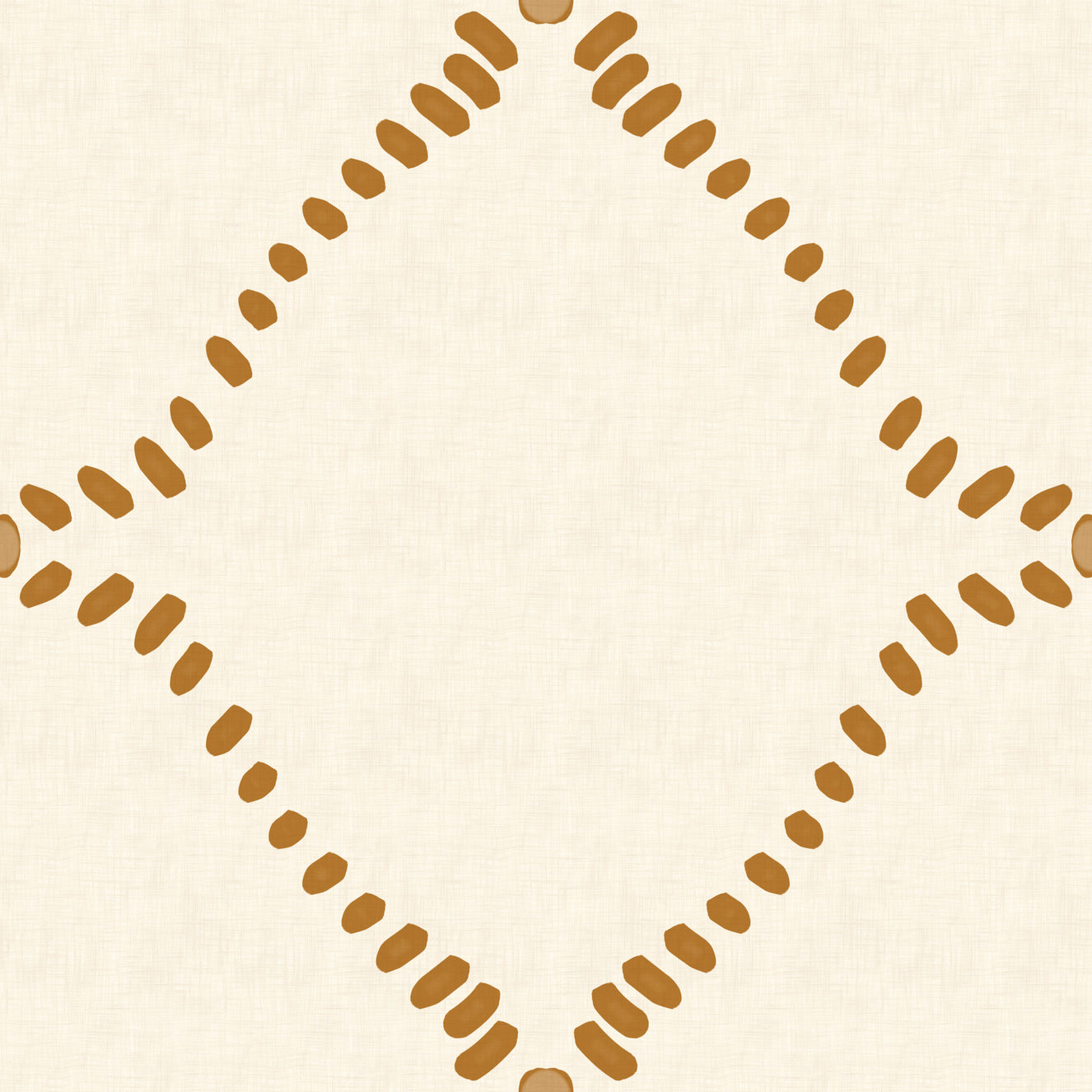 Beachy Boho Golden Dotted Lattice Wallpaper⁠