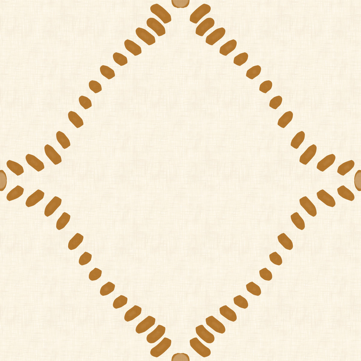 Beachy Boho Golden Dotted Lattice Wallpaper⁠ in your room