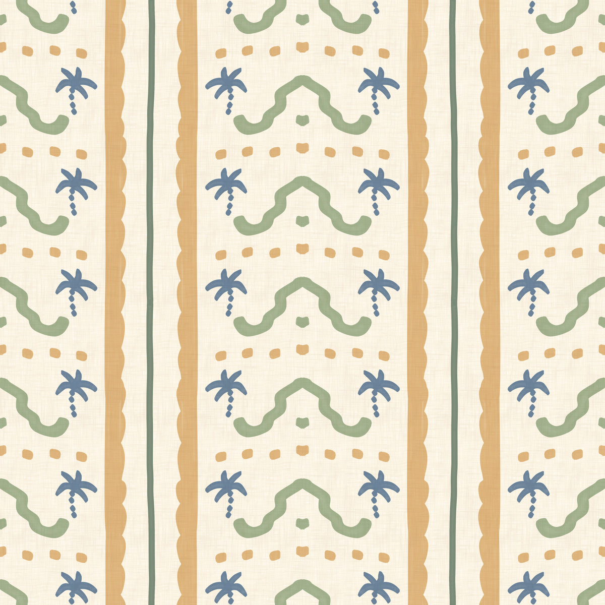 Marrakesh Striped Ornament Wallpaper⁠