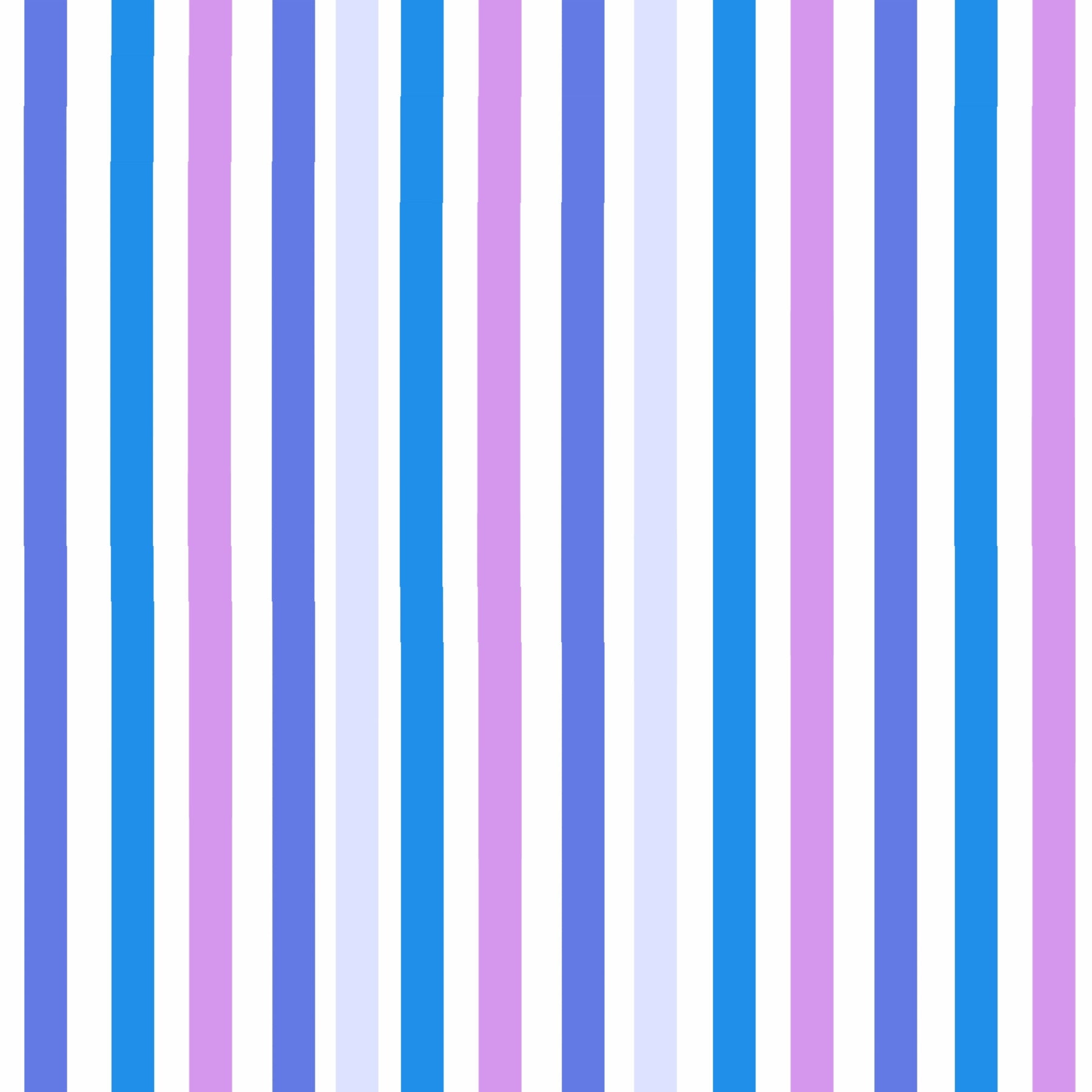 Blue & Lilac Vertical Harmony Stripes Wallpaper⁠