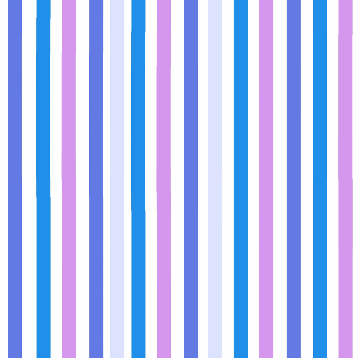 Blue & Lilac Vertical Harmony Stripes Wallpaper⁠ in your room — zoomed