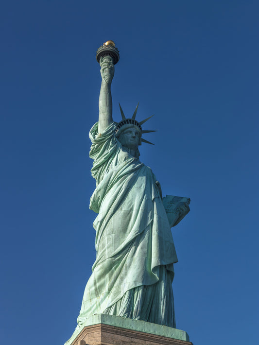 Liberty's Azure Grace Wall Mural