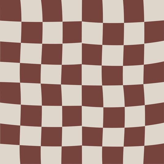 Groovy Checkered Ripple Wallpaper⁠