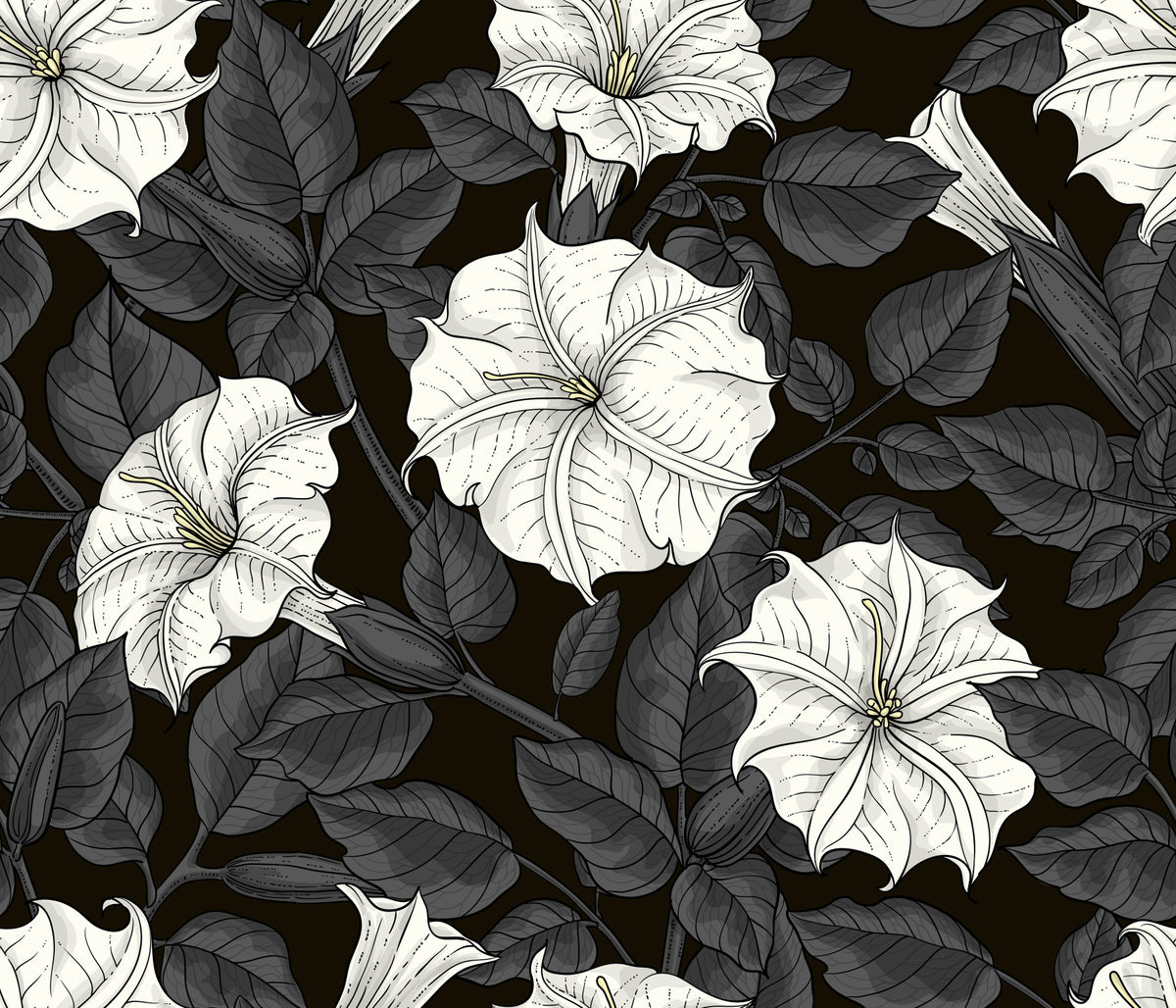 Moonflowers 2 Wallpaper⁠ in your room