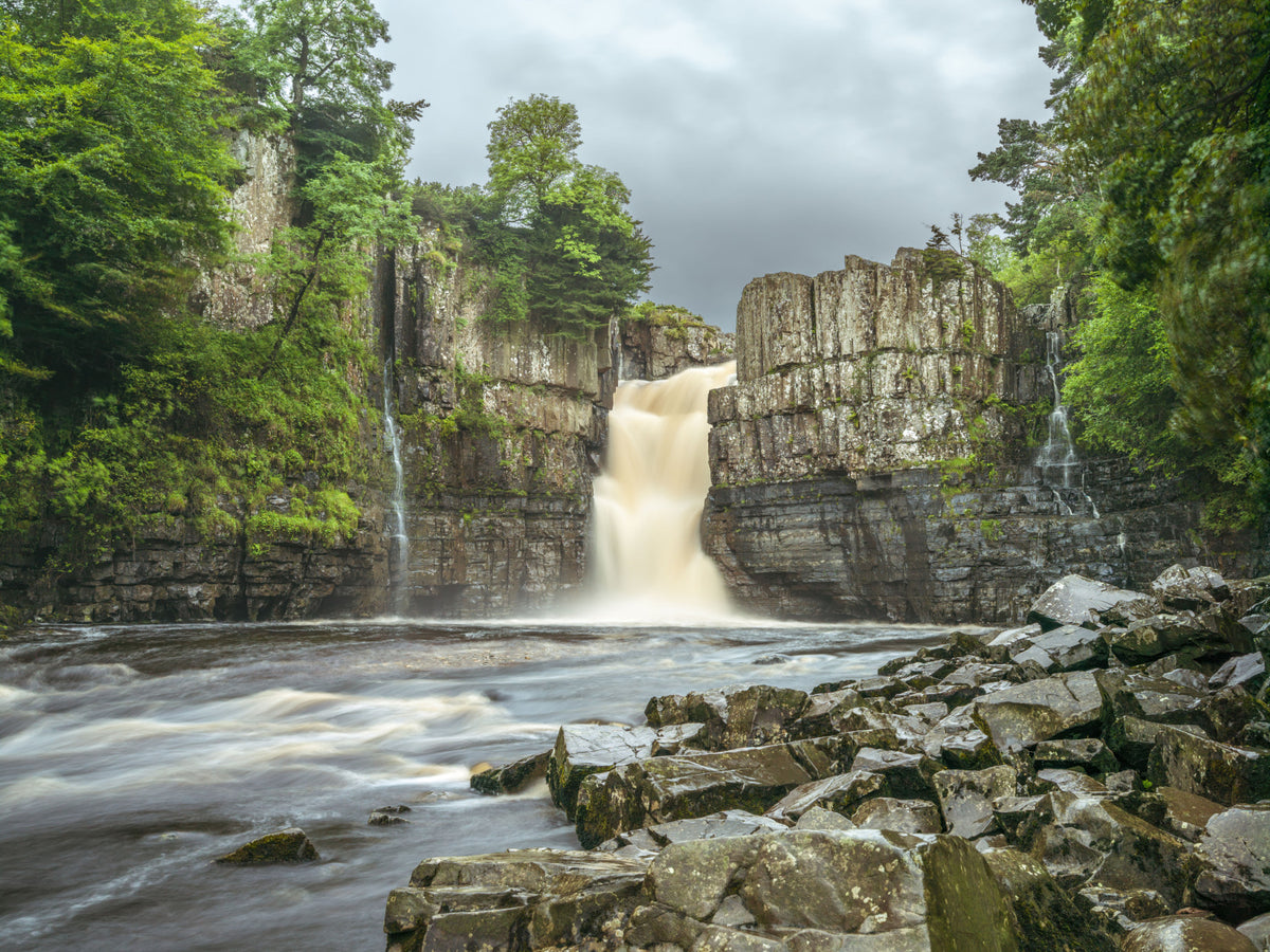 Emerald Falls Serenity Wall Mural