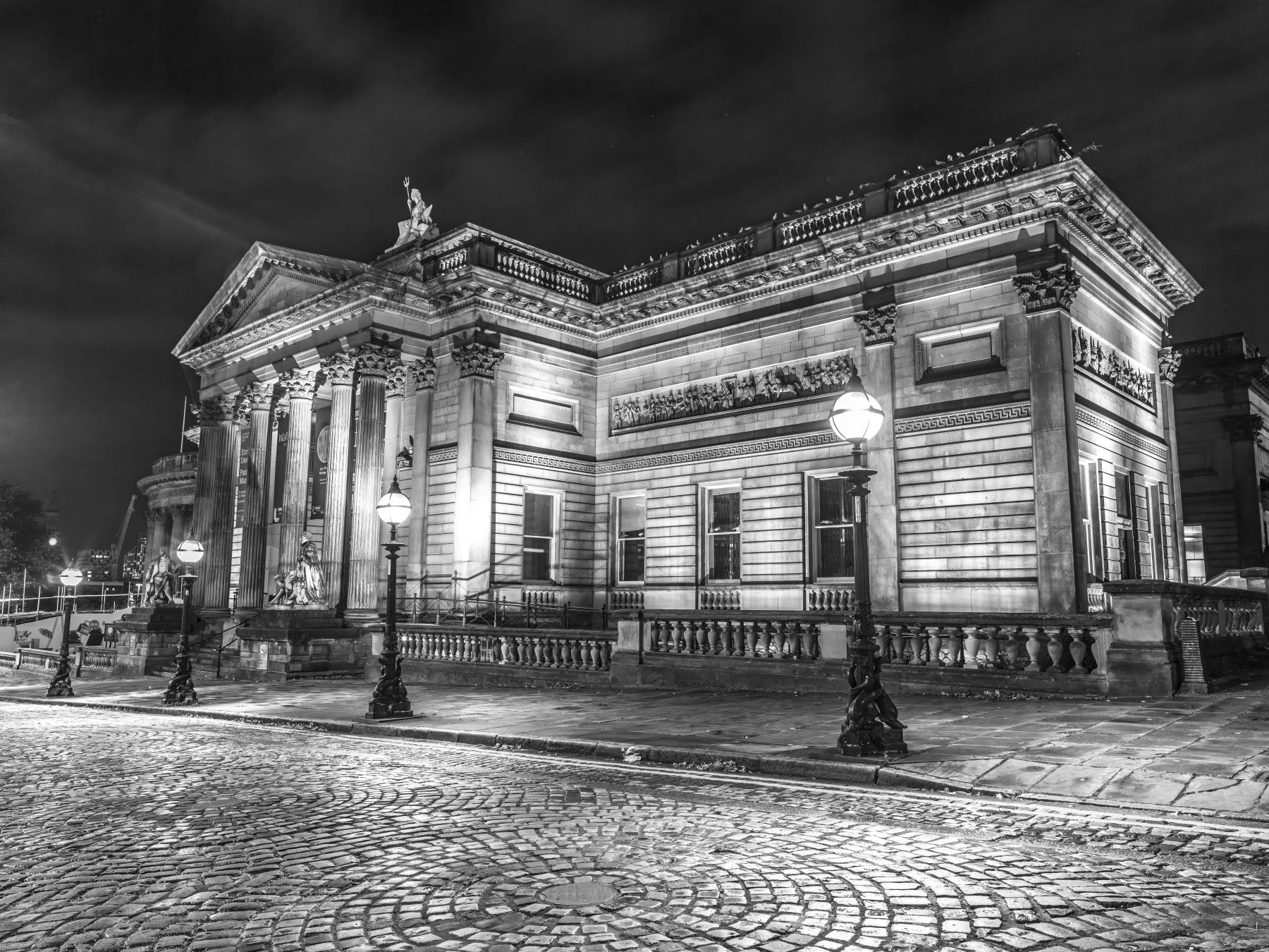 Classical Nightscape Wall Mural