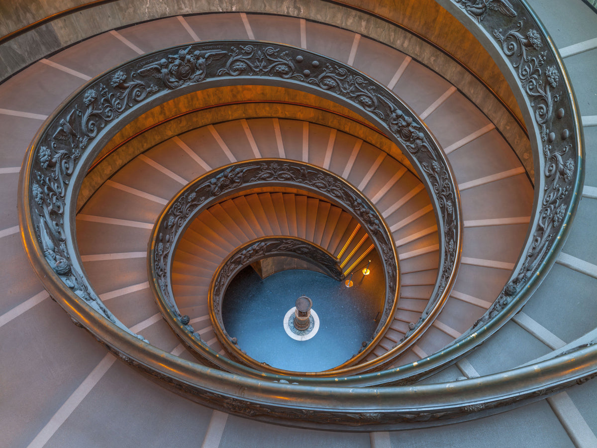 Bramante's Infinite Ascent Wall Mural in your room