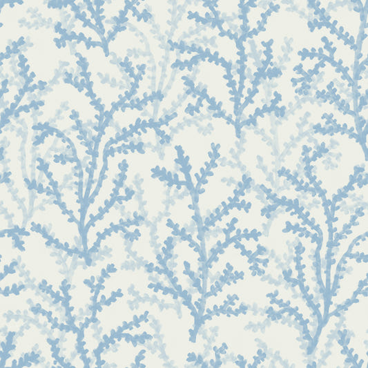 Painted Coraline Dreaming Blue Wallpaper⁠