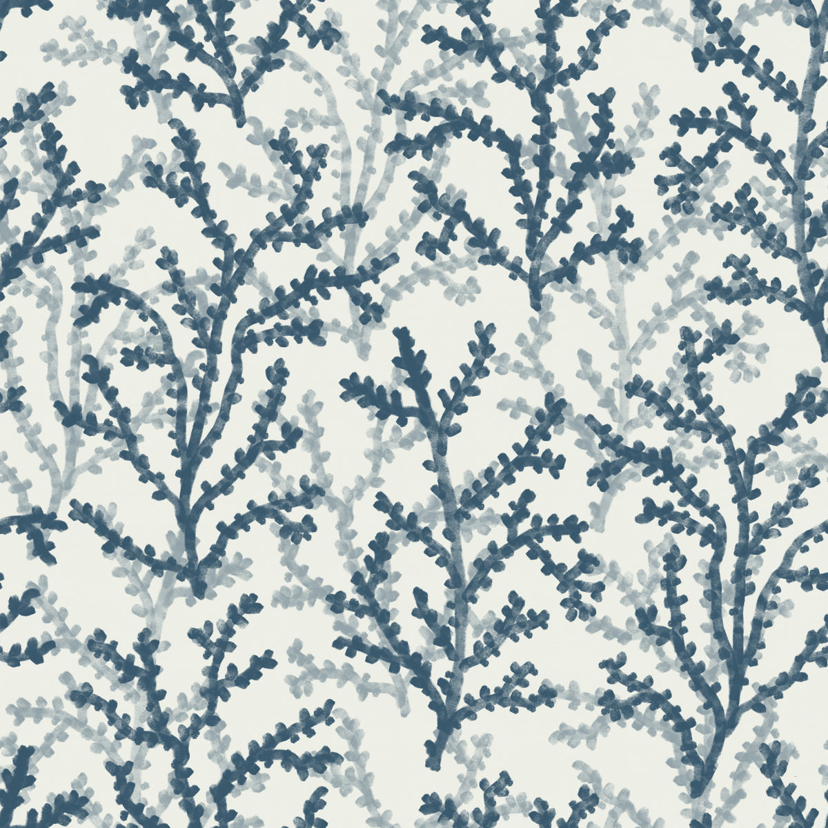 Painted Coraline Indian Teal Wallpaper⁠ in your room