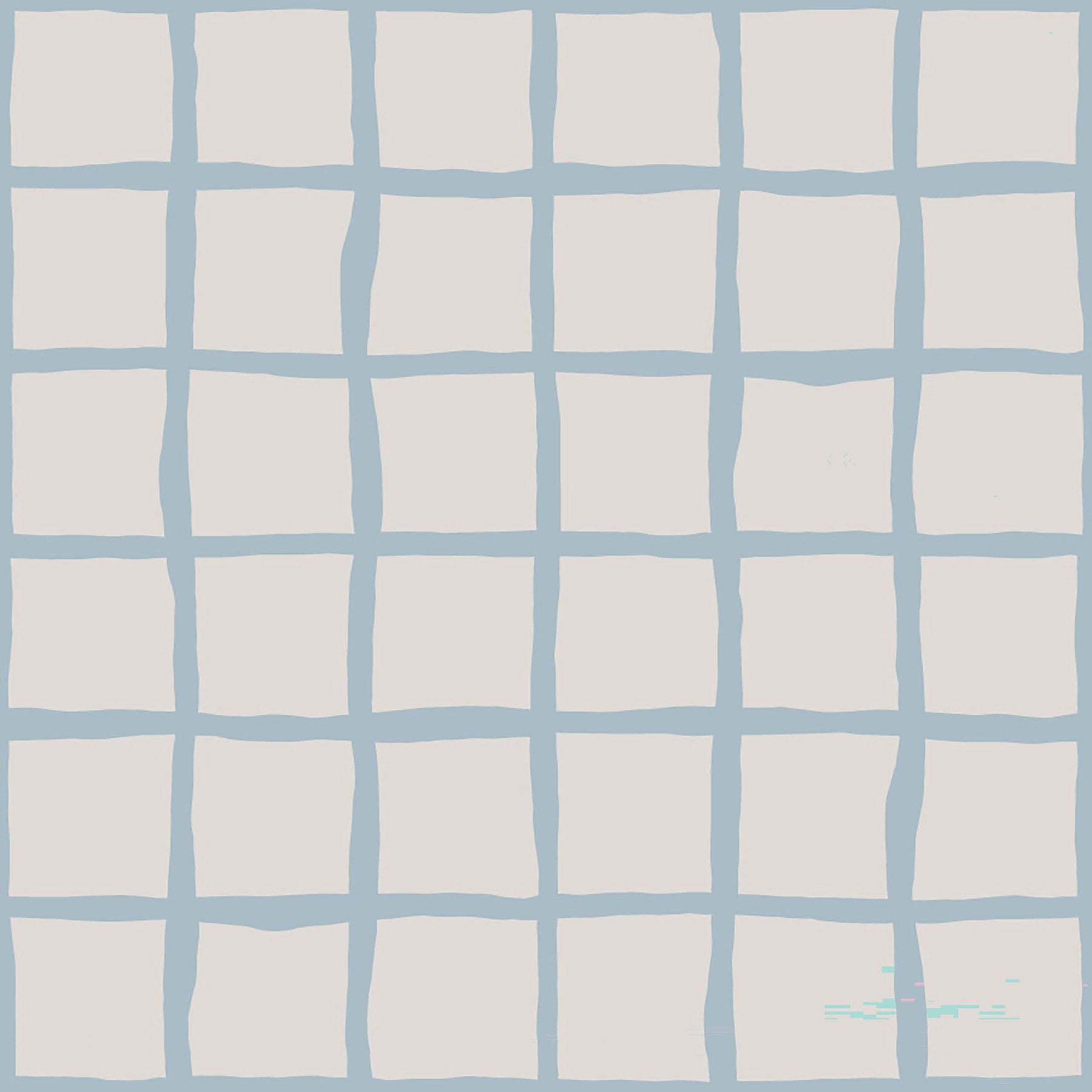 Olive Green Grid Wallpaper Boho Coastal Wallpaper⁠