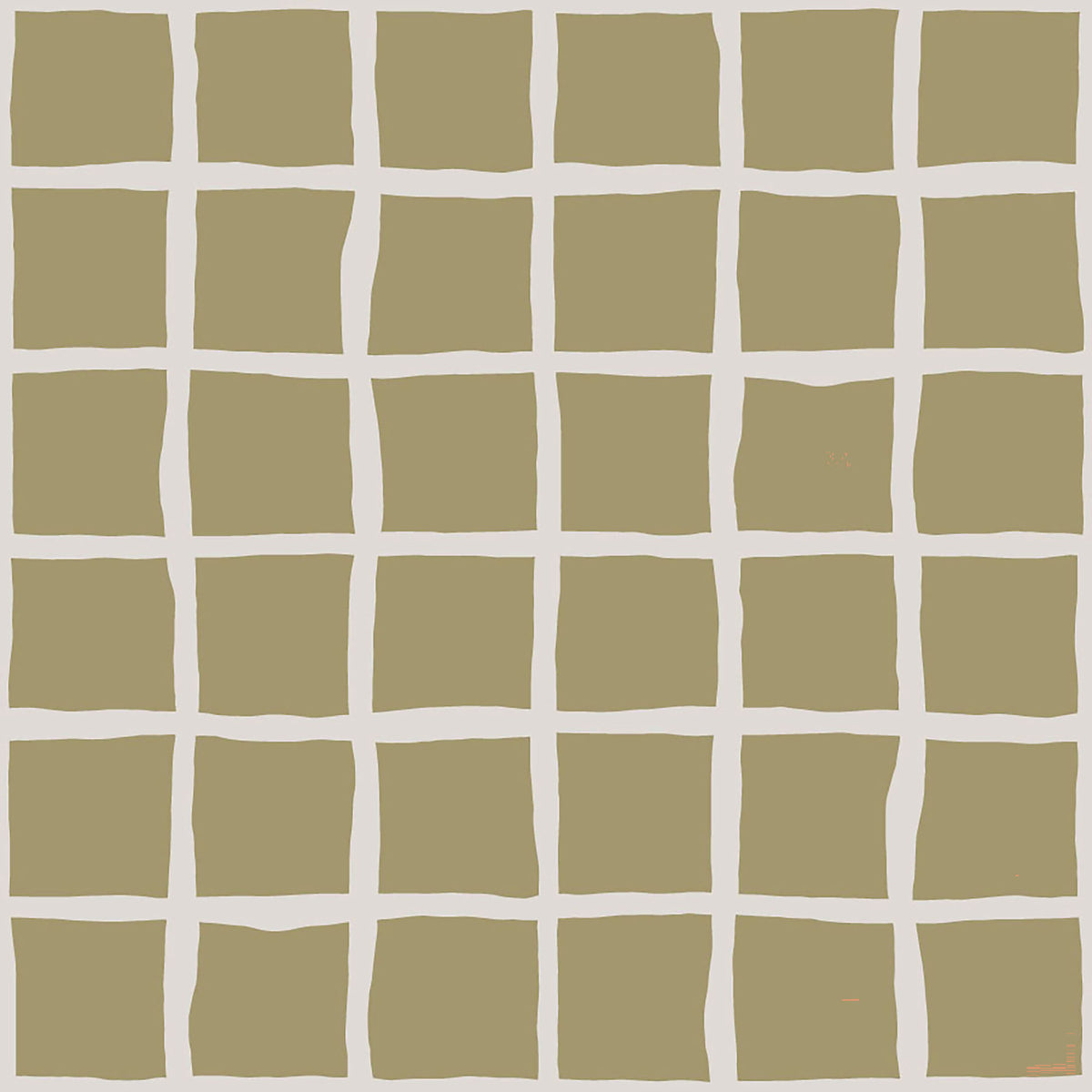 Olive Beige Green Grid Wallpaper Boho Coastal Wallpaper⁠ in your room
