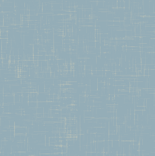 Dusty Blue Linen Texture Wallpaper Mid Century Modern Wallpaper⁠
