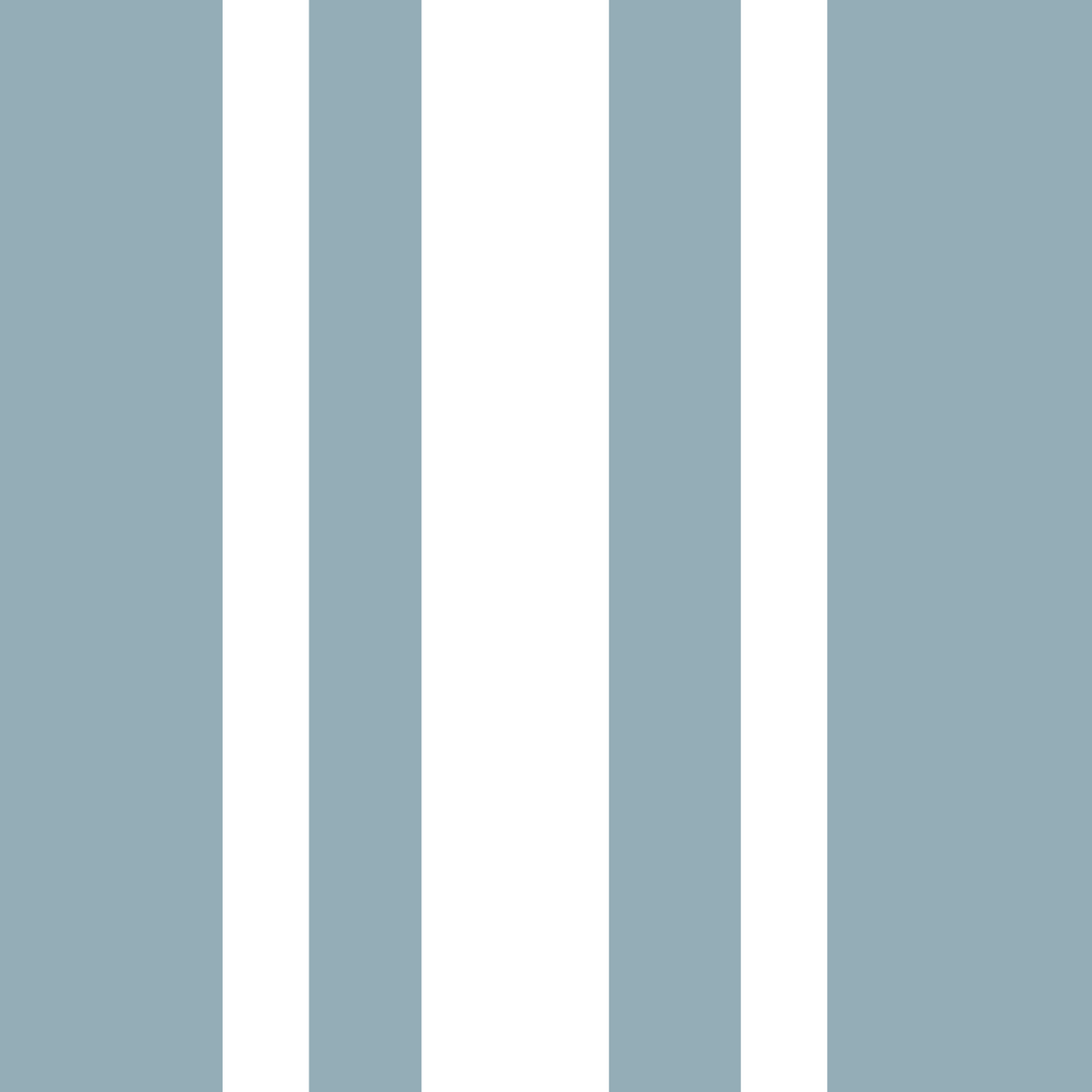 Blue Grey Ticking Stripe Wallpaper Farmhouse Wallpaper⁠ in your room