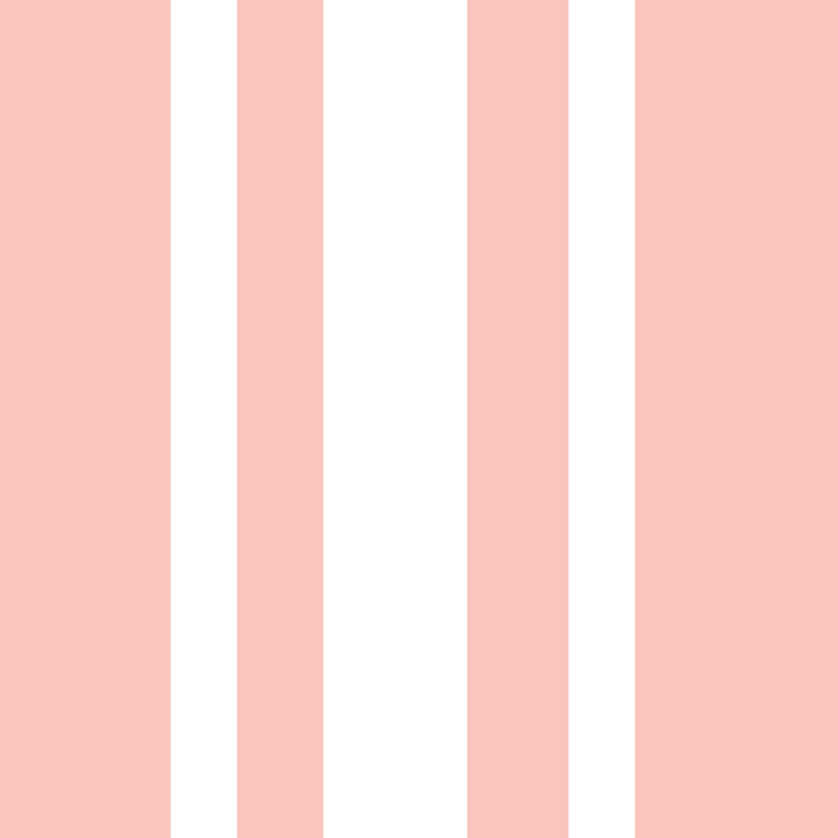 Blush Pink Ticking Stripe Wallpaper Farmhouse Wallpaper⁠ in your room — zoomed