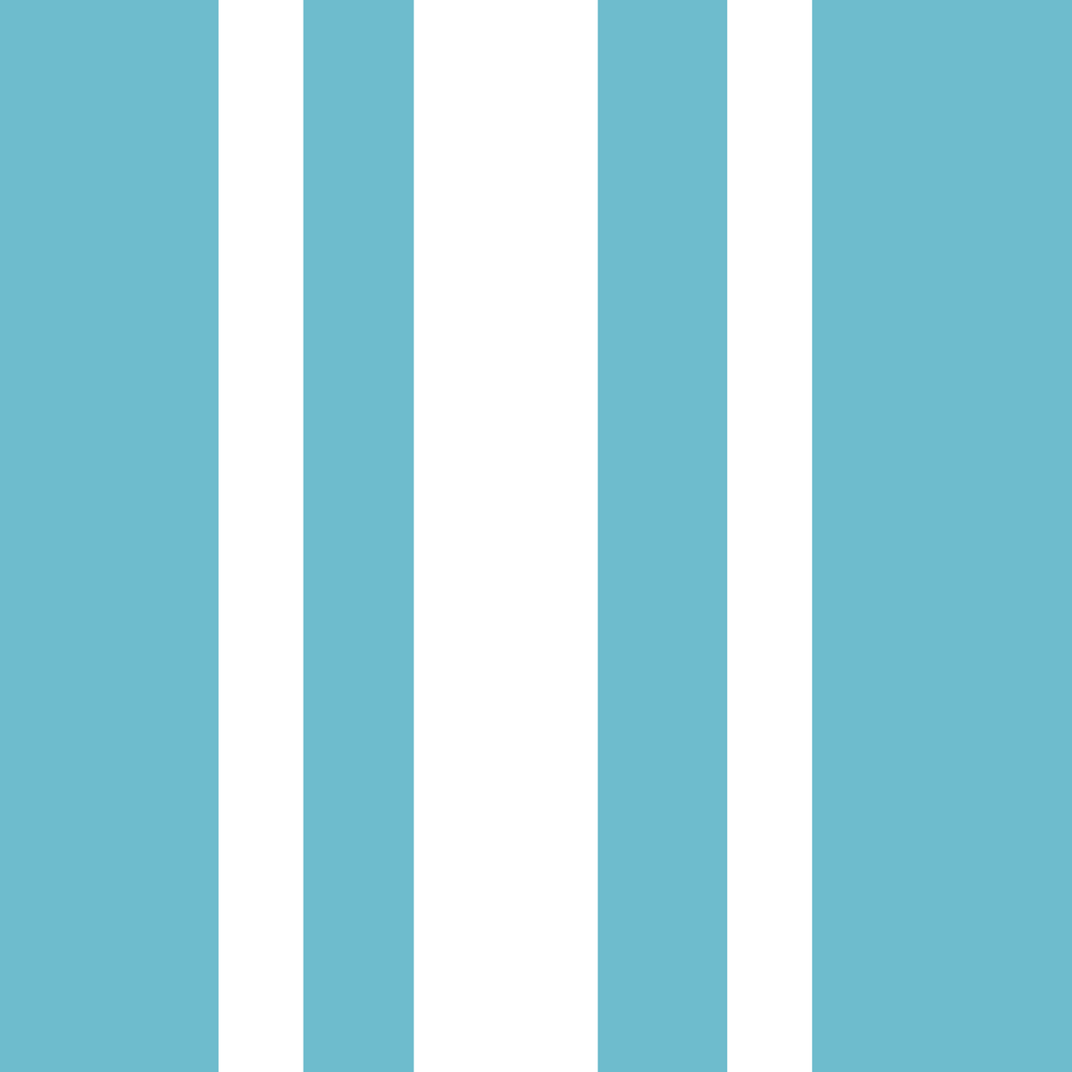 Retro Blue Ticking Stripe Wallpaper Mid Century Wallpaper⁠ in your room — zoomed