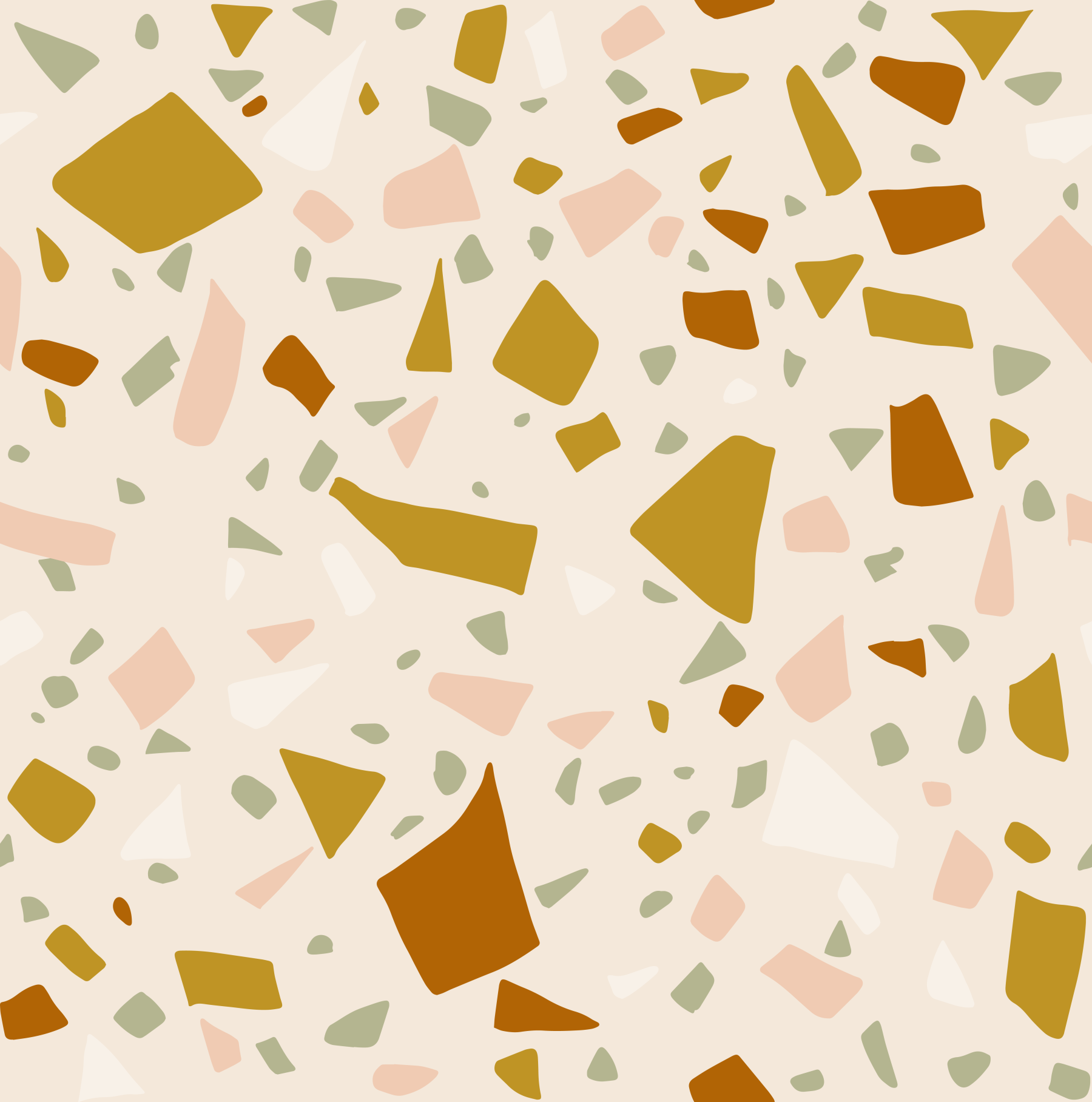 Sage Terrazzo Wallpaper Mediterranean Neutral Wallpaper⁠