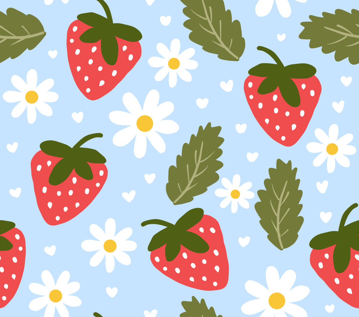 Sweet Berry Bloom Wallpaper⁠