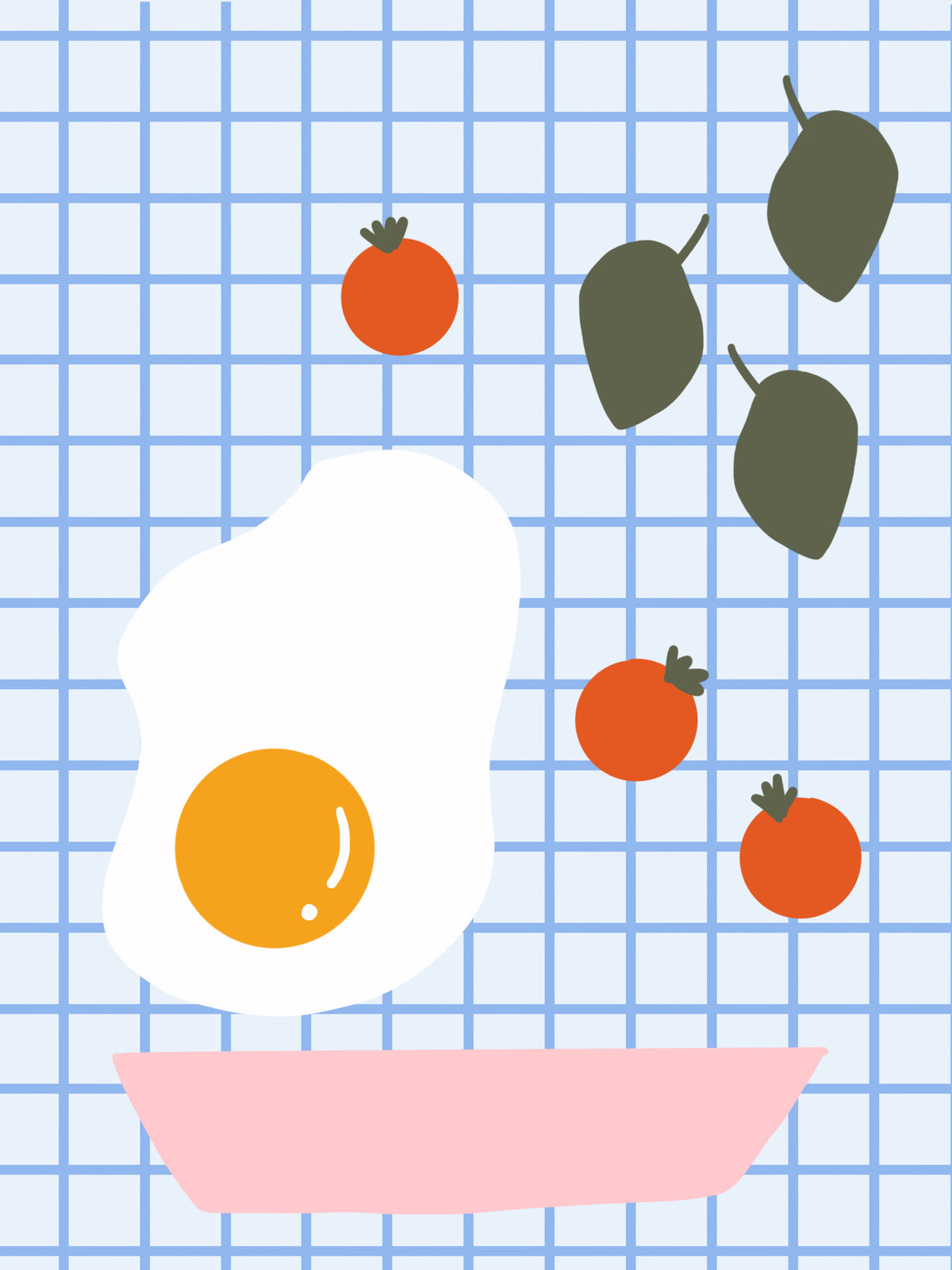 Brunch Wall Mural in your room