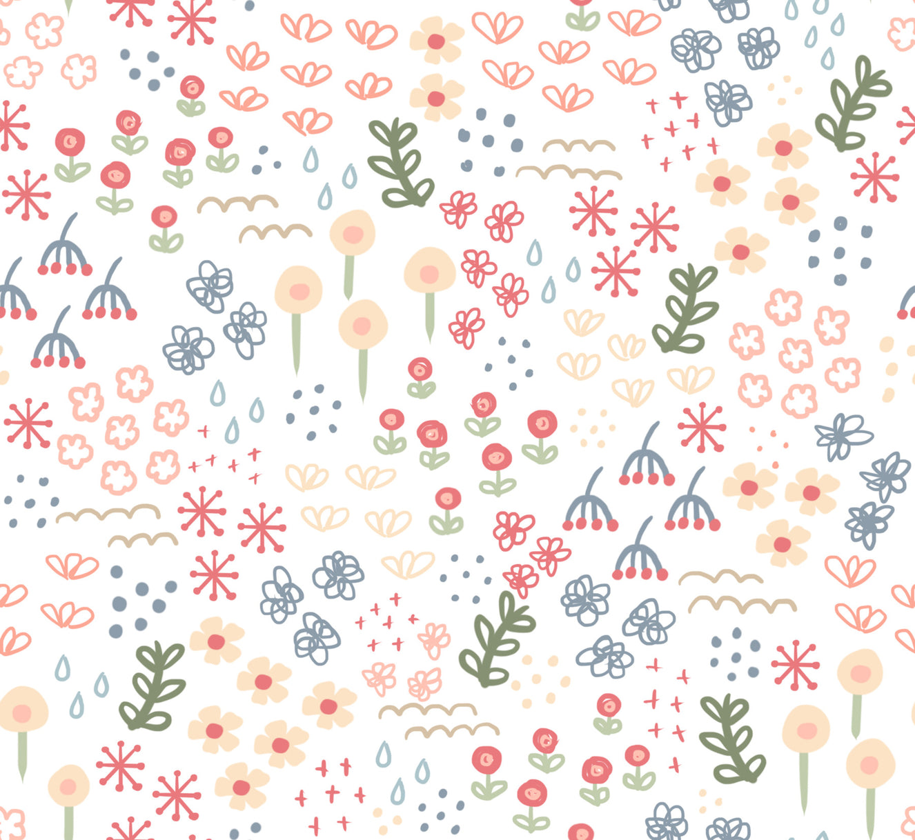 English Garden Flowers Wallpaper⁠