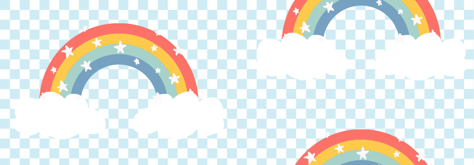 Rainbow & Starry Skies Wallpaper⁠