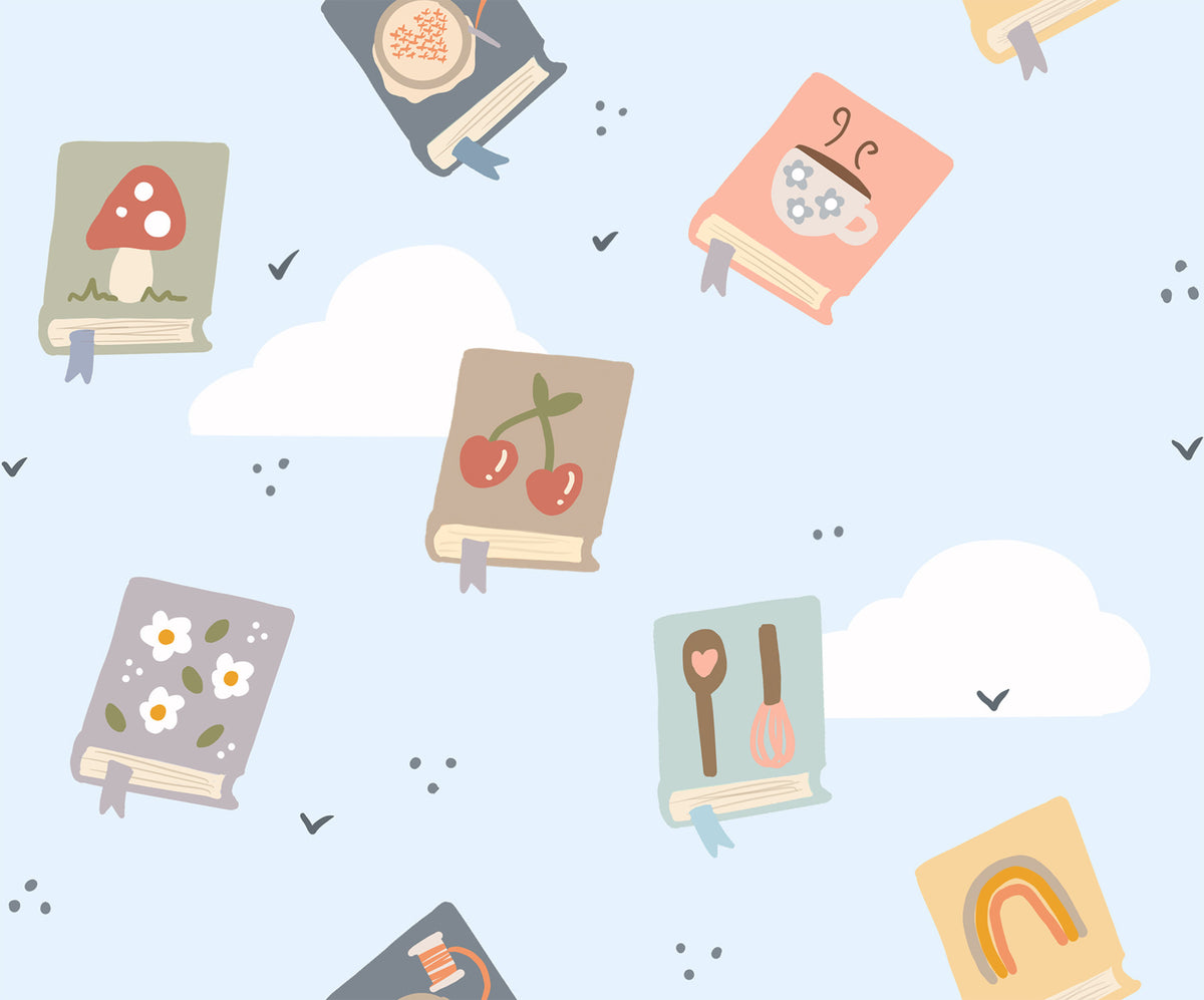 Book Lovers Dreams Wallpaper⁠ in your room — zoomed