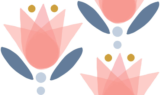 Soft Floral Serenity Wallpaper⁠