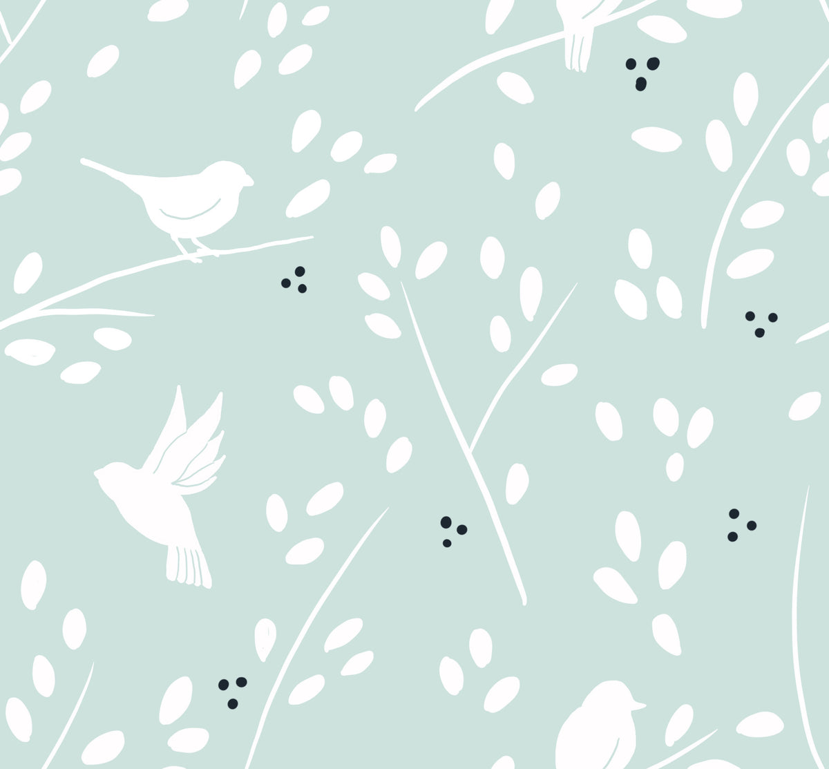 Serene Sky Birds Wallpaper⁠ in your room — zoomed