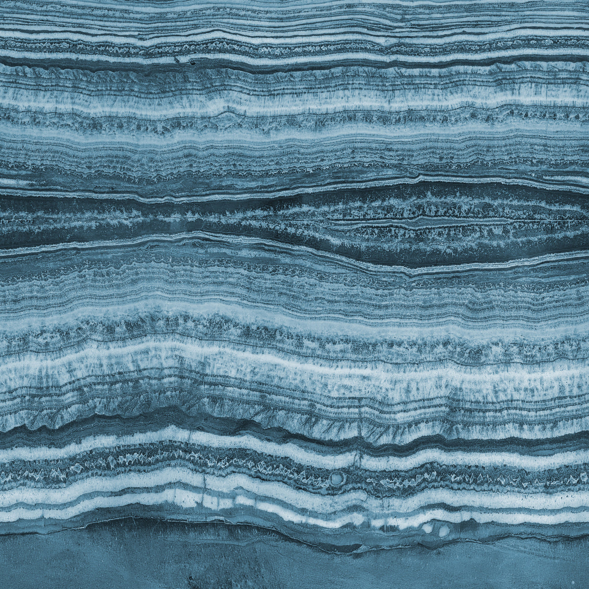Deep Azure Strata Wall Mural in your room — zoomed