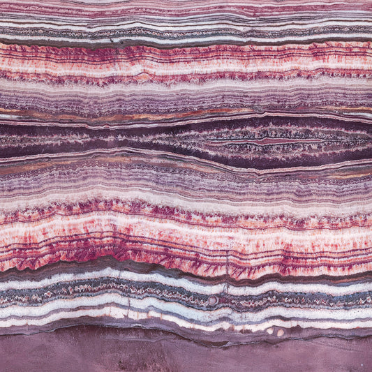 Crimson & Amethyst Strata Wall Mural