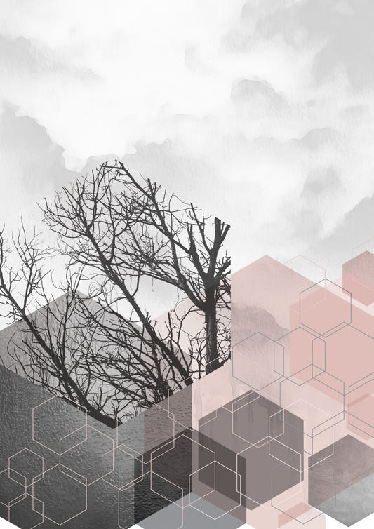 Geometric Serenity 2 Wall Mural