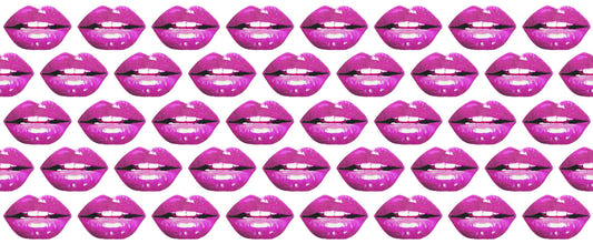 Pink Pout Pop Art Wall Mural