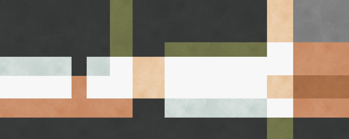 Geometric Layers Wall Mural in your room