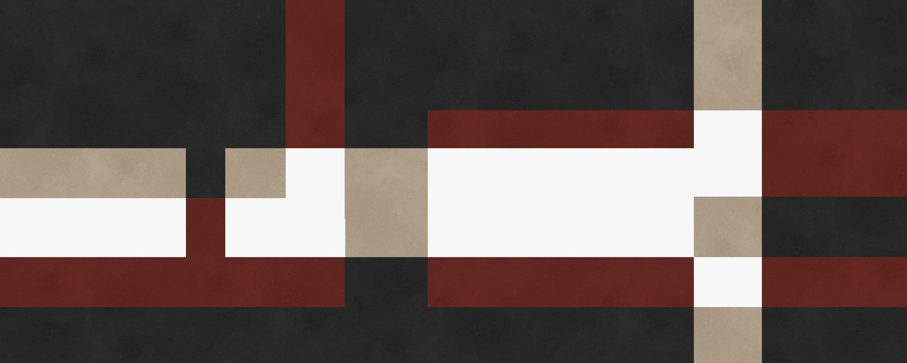 Bold Block Fusion Wall Mural