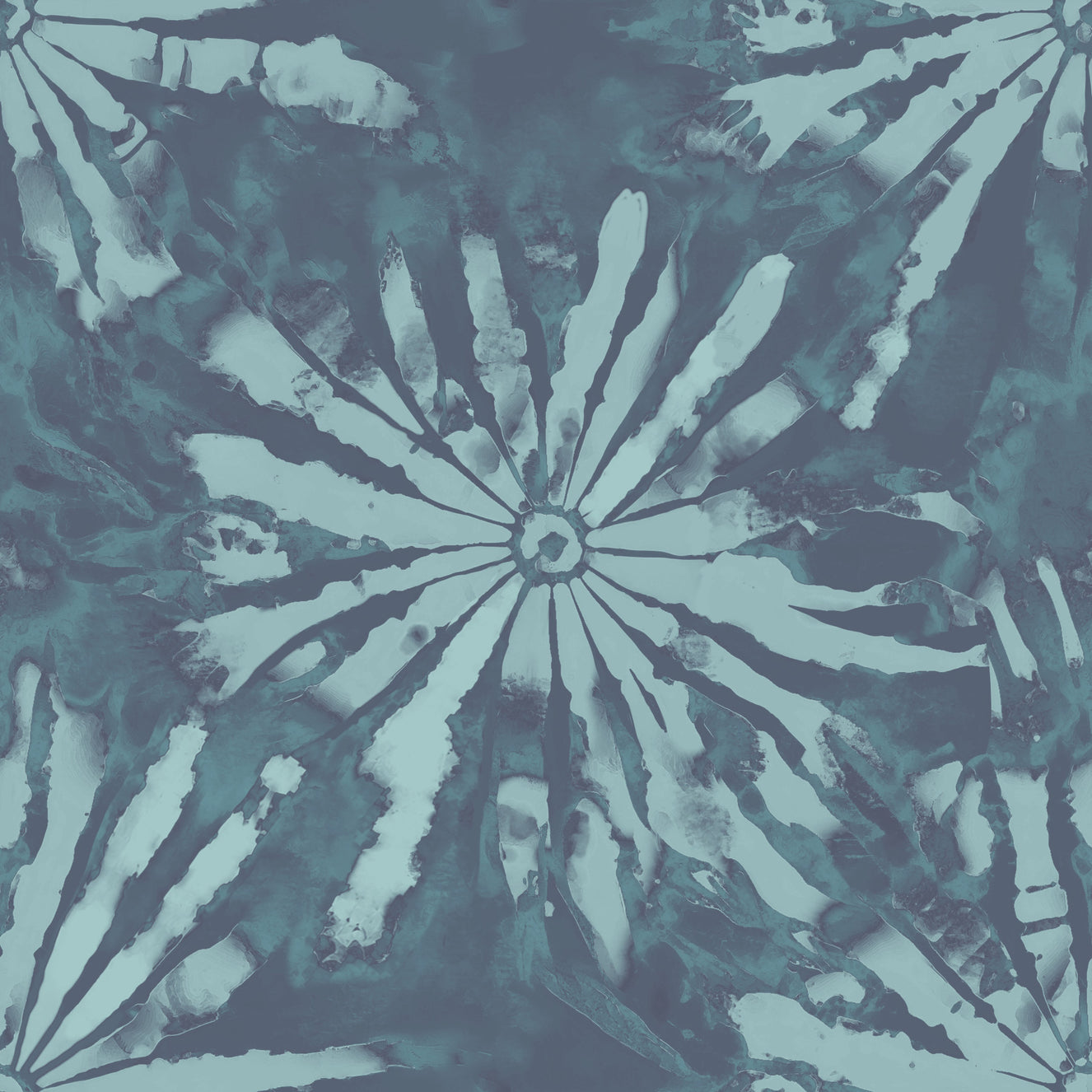 Subaqueous Burst Wall Mural
