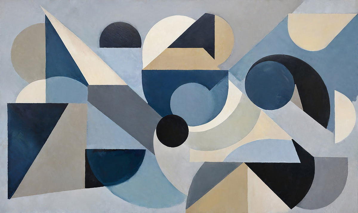 Avant Pulse Wall Mural in your room — zoomed