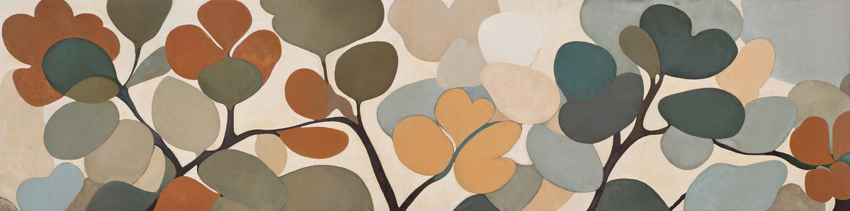 Emils Bouquet Wall Mural in your room — zoomed