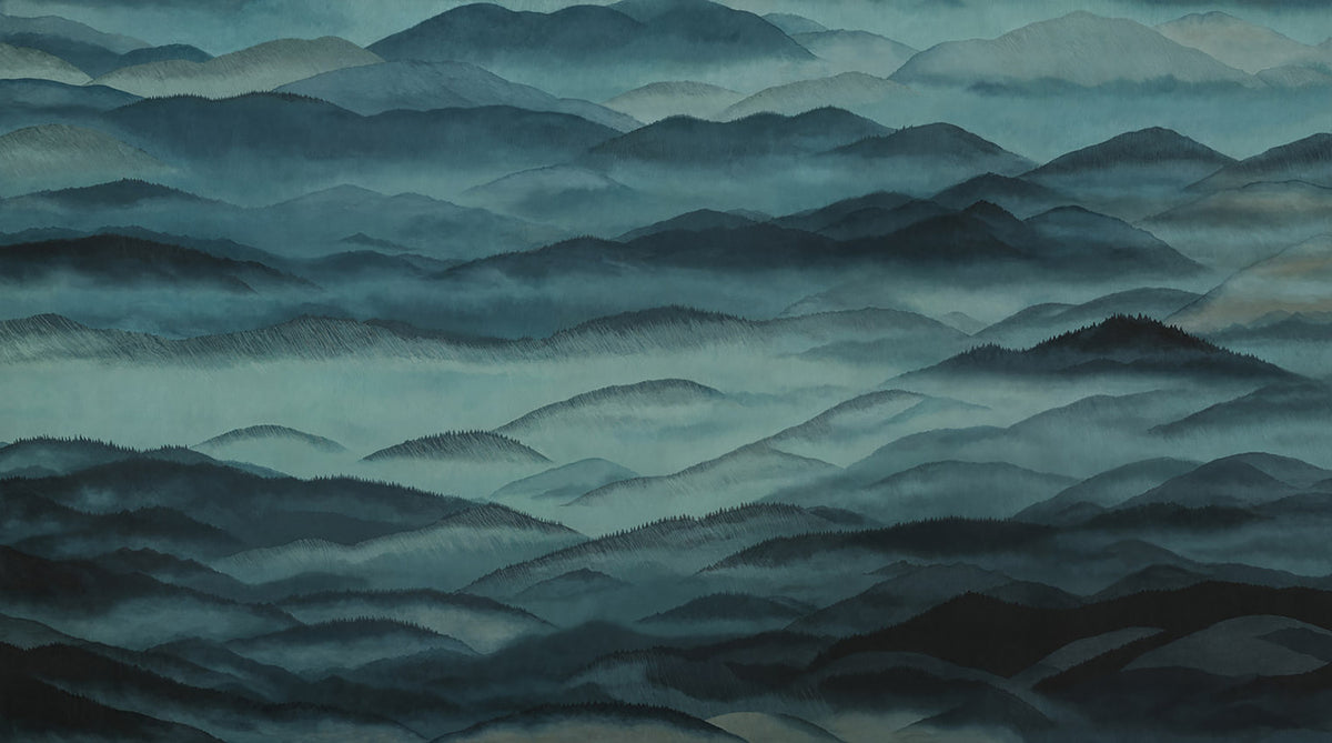 Roerich Hills Wall Mural in your room