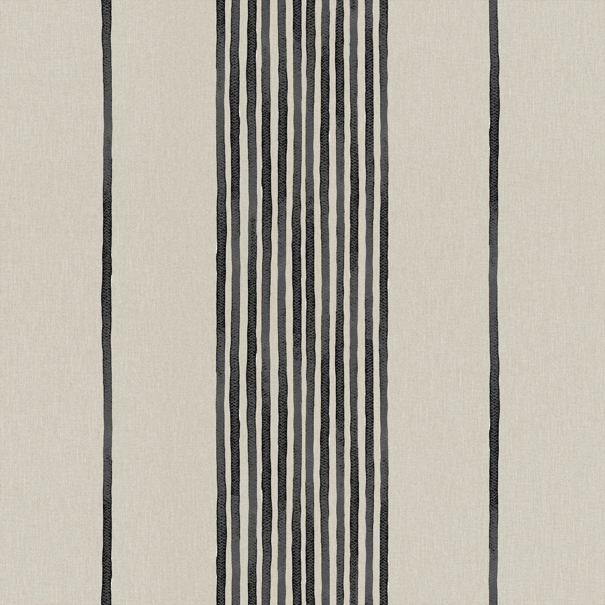 Artisanal Striped Linen Wallpaper⁠ in your room