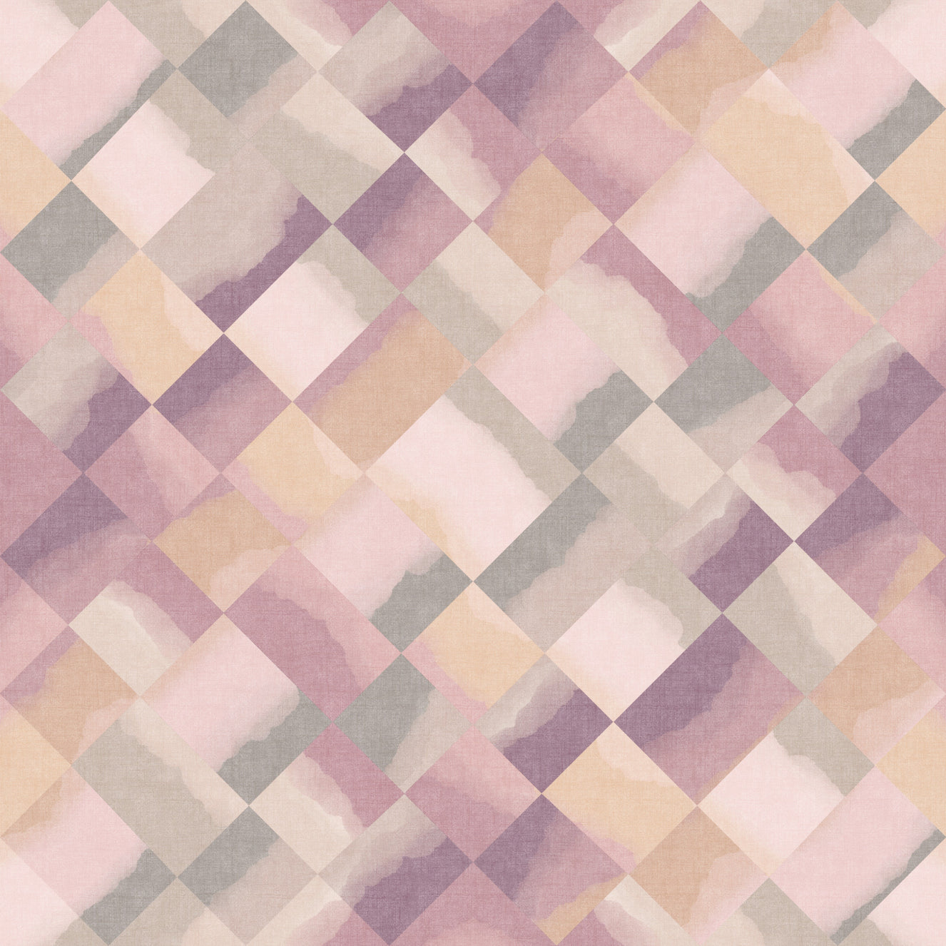 Relax Sunrise Painted Checker Wallpaper⁠
